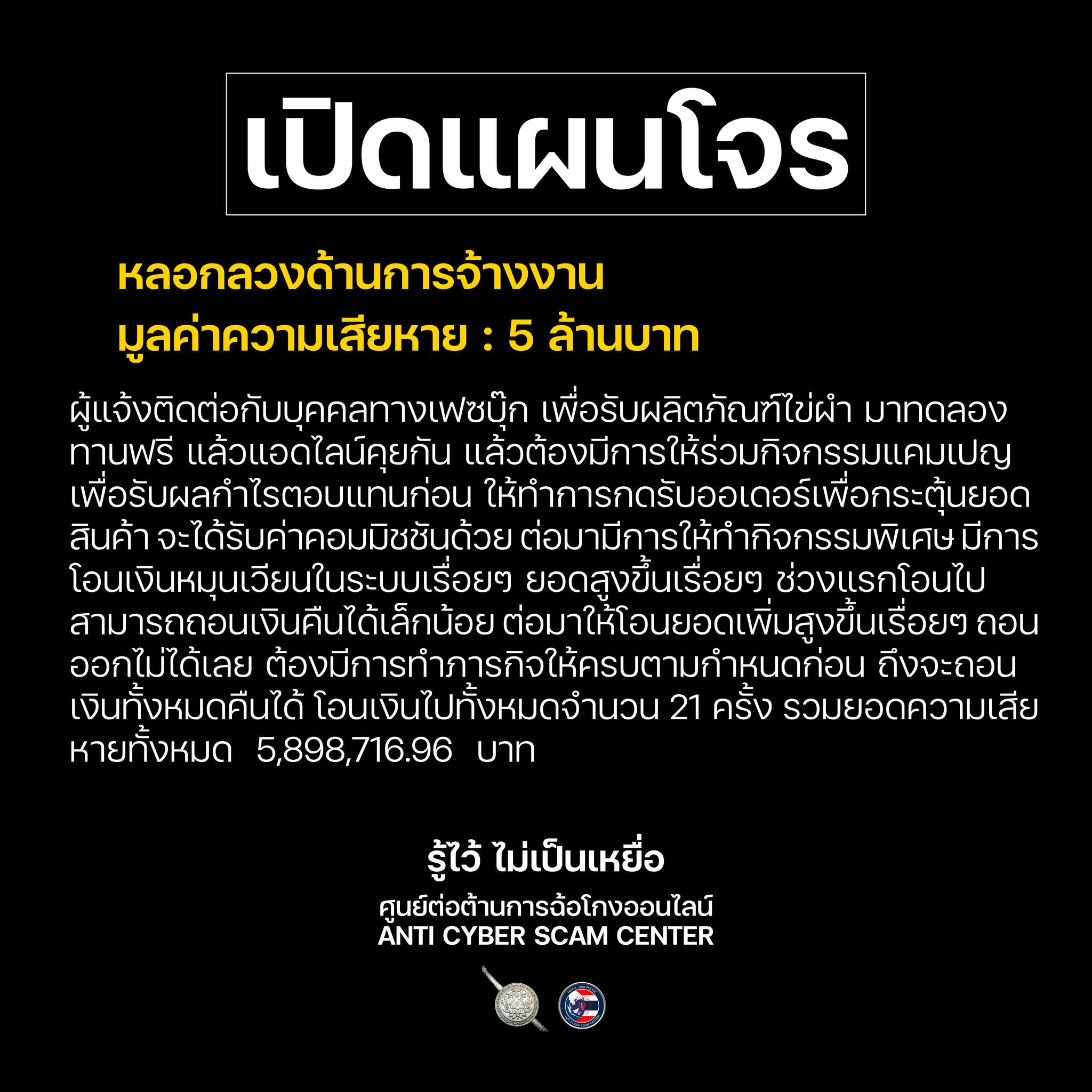 รู้ไว้ ไม่เป็นเหยือ
